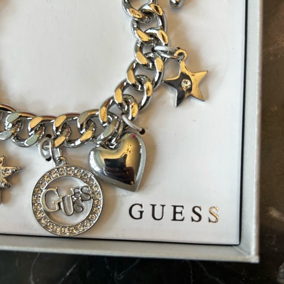 Guess Charm Bracelet & Earrings - Picture 4 of 4